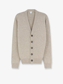 Bottega Veneta Men's Cashmere Blend Cardigan FLEECE MELANGE