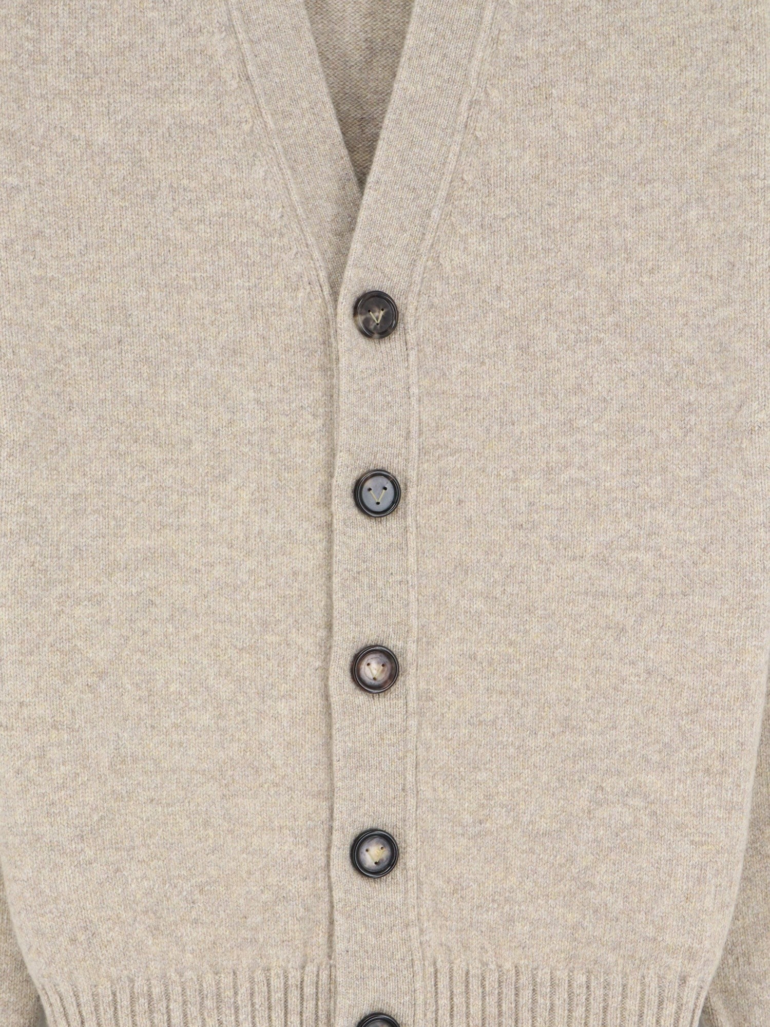 Bottega Veneta Men's Cashmere Blend Cardigan FLEECE MELANGE