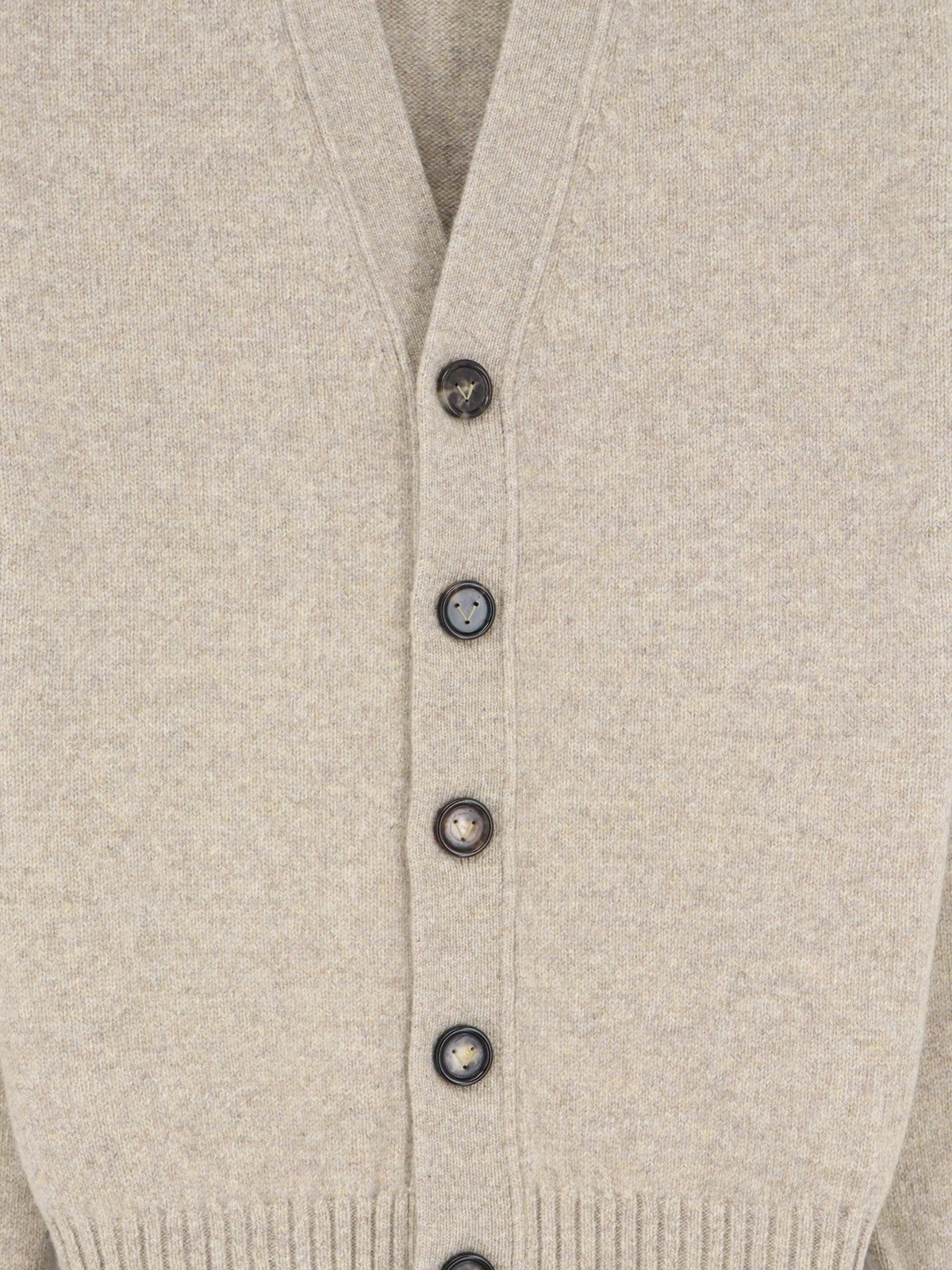 Bottega Veneta Men's Cashmere Blend Cardigan FLEECE MELANGE, view 3