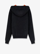 Celine Men's Cashmere Blend Hoodie Grey, view 2