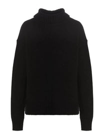 Jil Sander Cashmere Blend Sweater Black