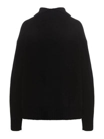 Jil Sander Cashmere Blend Sweater Black