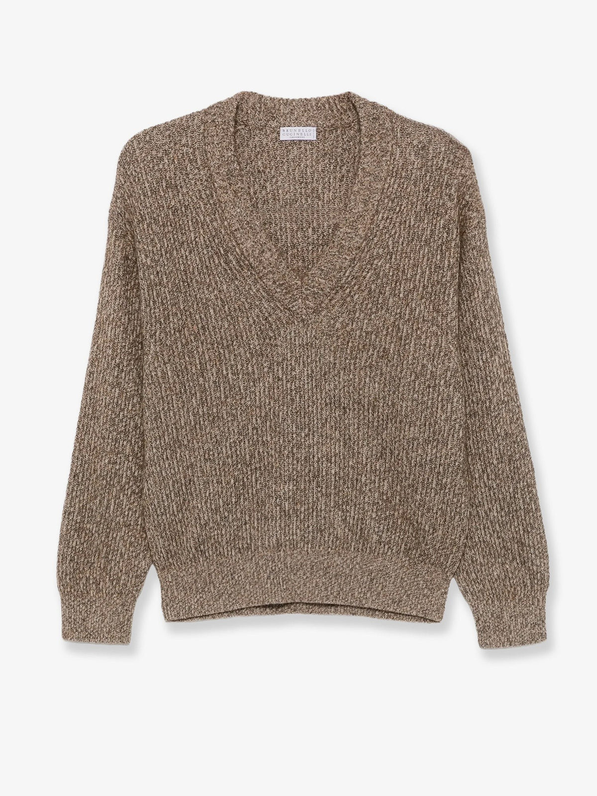 Brunello Cucinelli Women's Cashmere Blend Sweater Brown