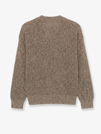 Brunello Cucinelli Women's Cashmere Blend Sweater Brown, view 2