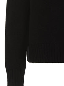 Jil Sander Cashmere Blend Sweater Black