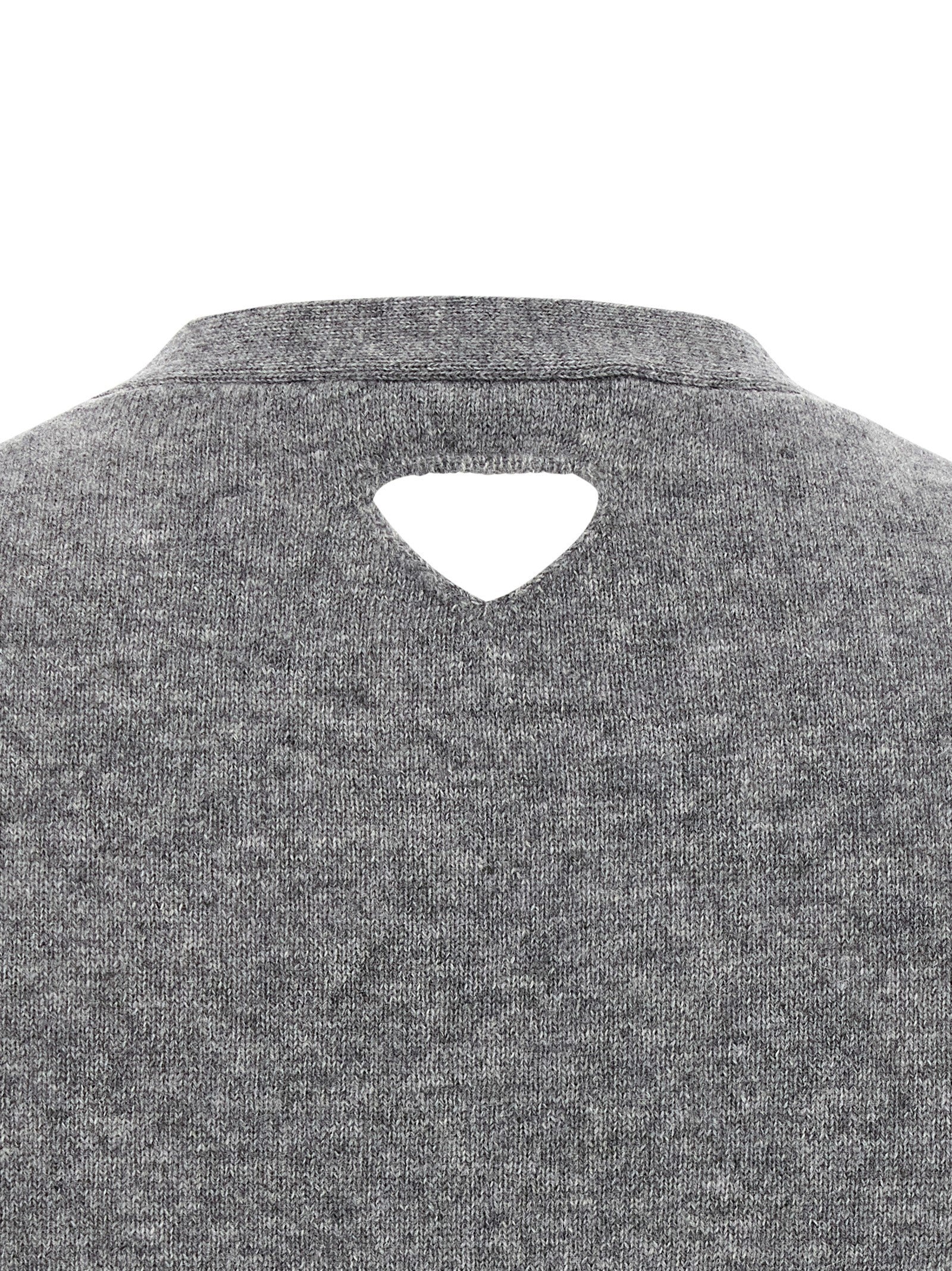 Prada Cashmere Cardigan Grey