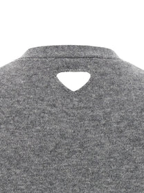 Prada Cashmere Cardigan Grey