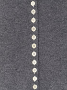 Celine Women's Cashmere Cardigan Grey, view 3