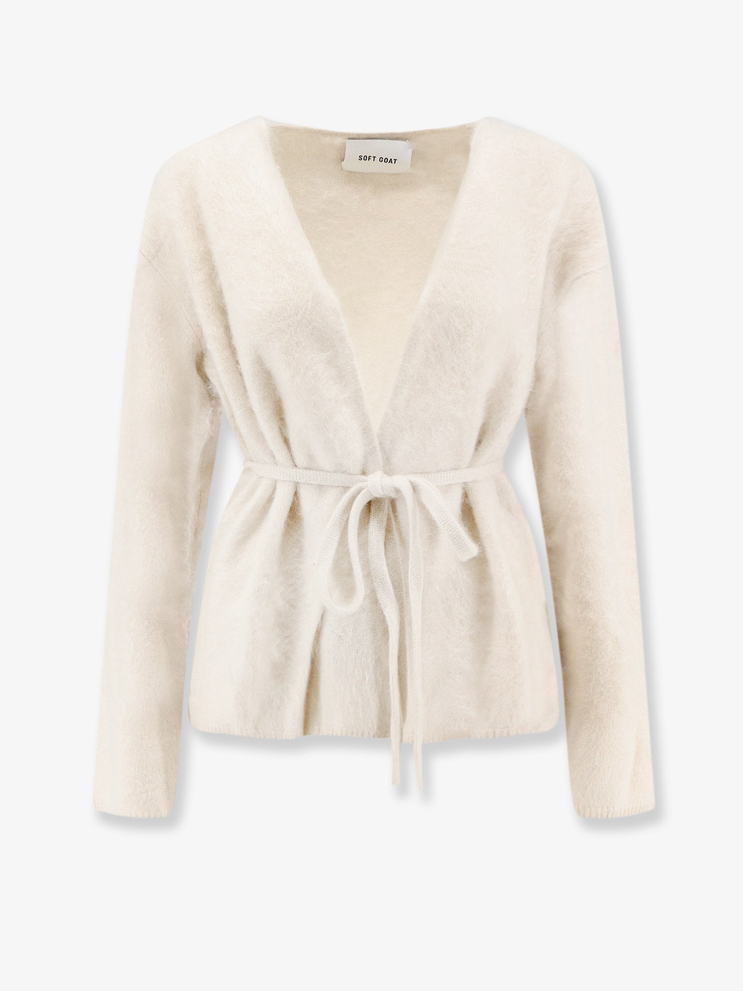 Soft Goat Women's Cashmere Cardigan White