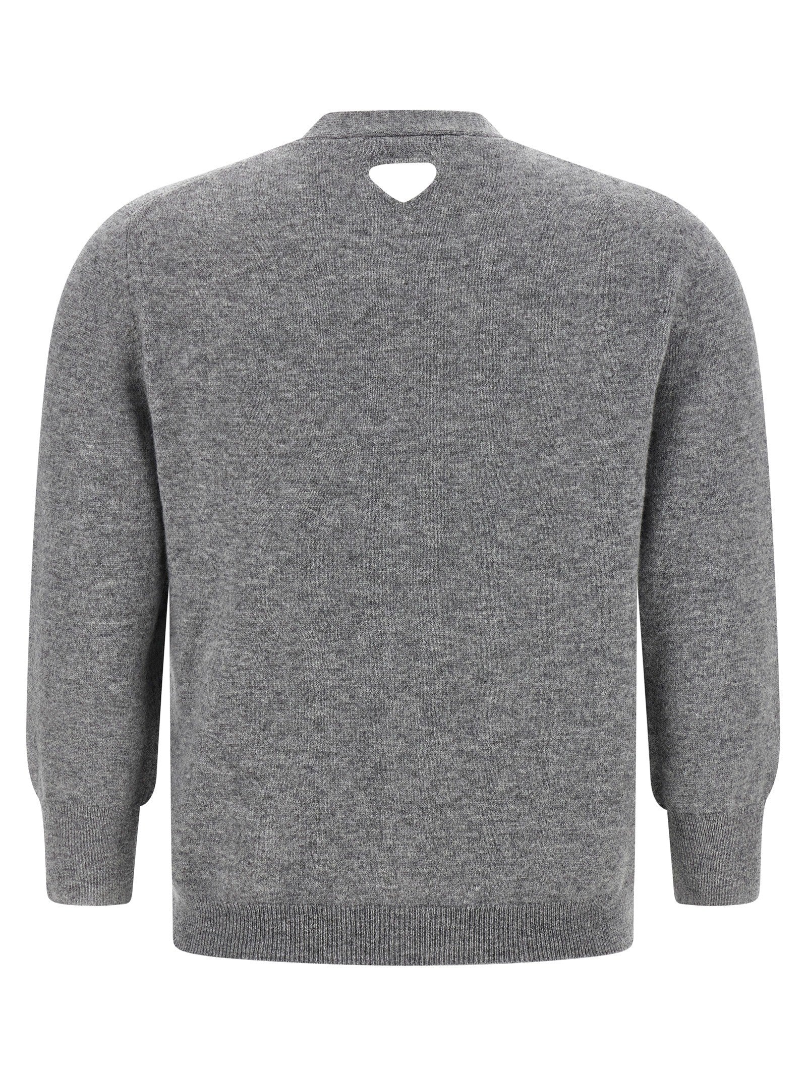 Prada Cashmere Cardigan Grey