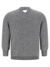 Prada Cashmere Cardigan Grey