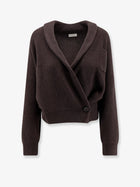 Brunello Cucinelli Women's Cashmere Cardigan Brown