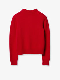 Celine Women's Cashmere Cardigan Red