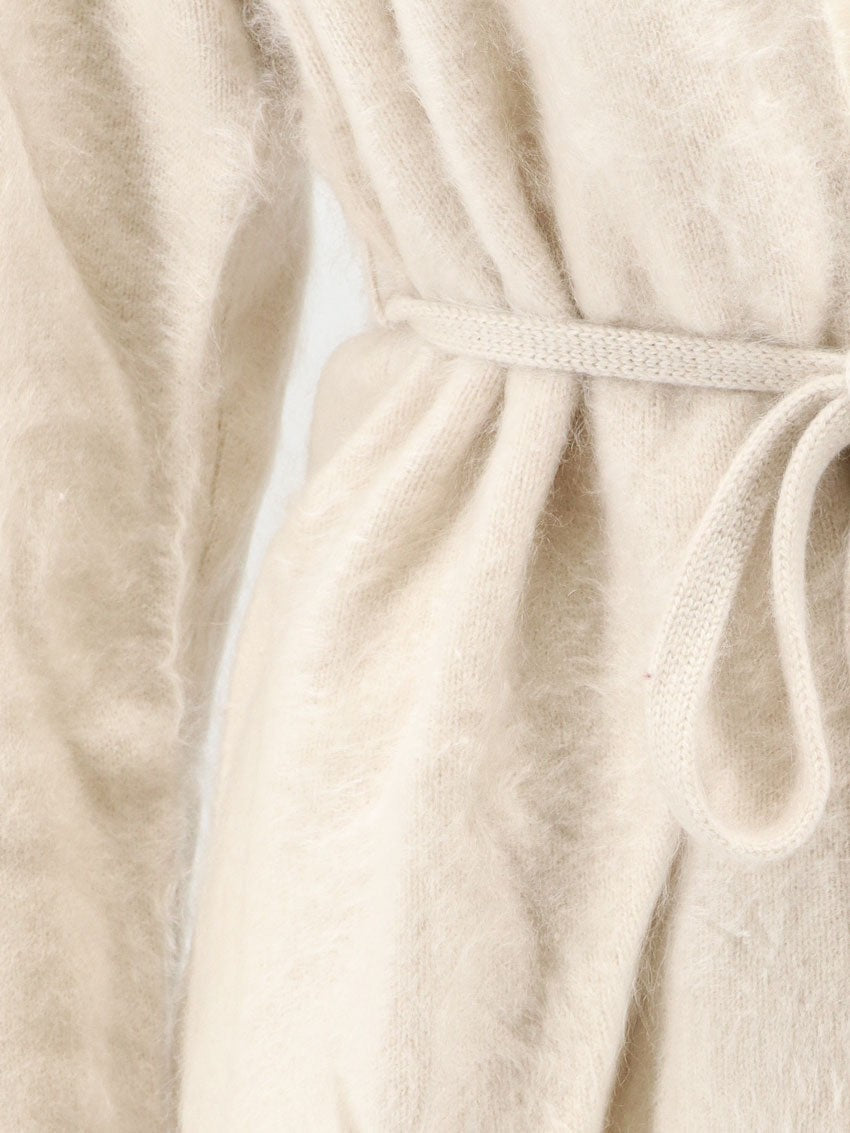 Soft Goat Women's Cashmere Cardigan White