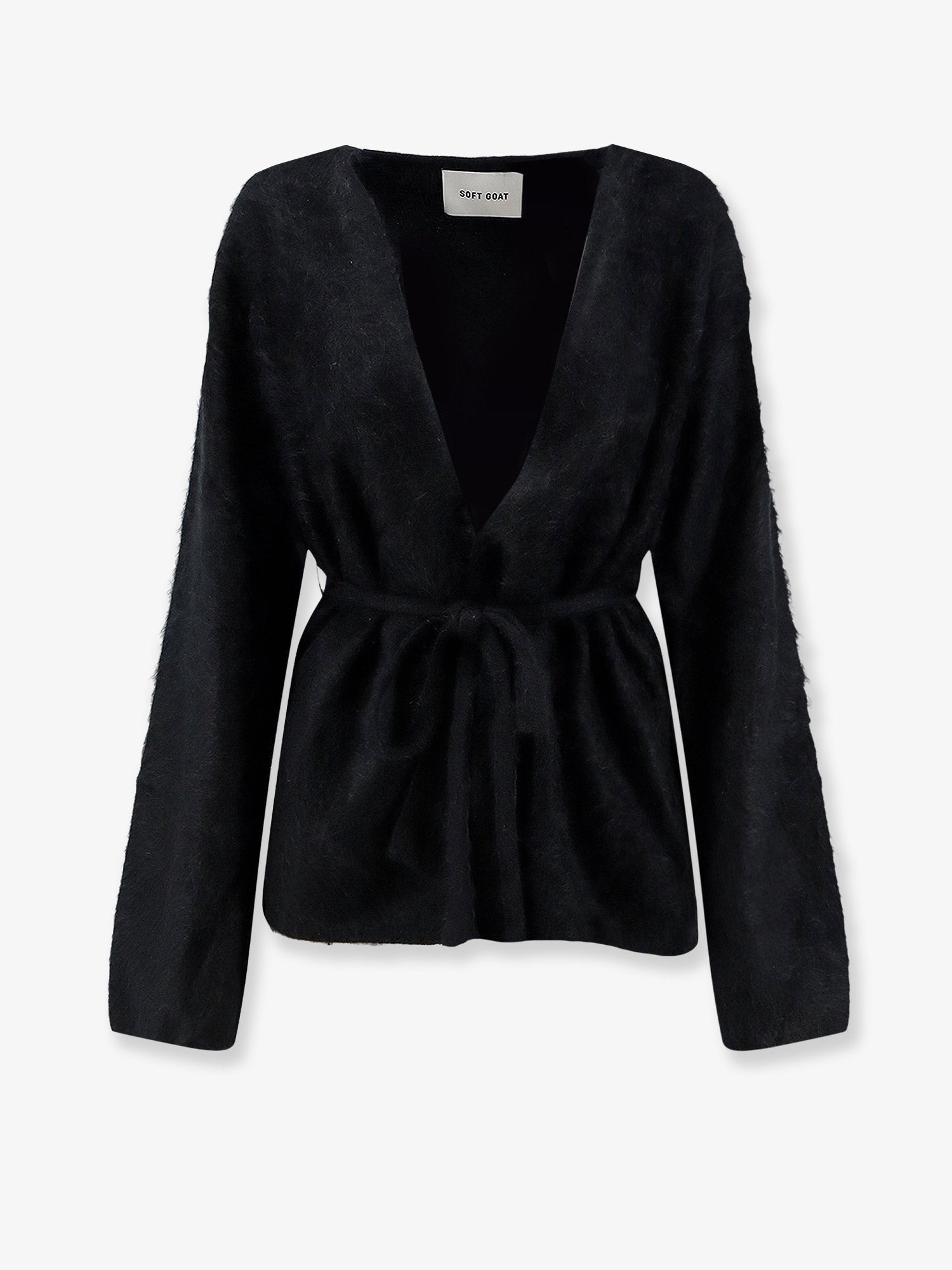 Soft Goat Women's Cashmere Cardigan Black