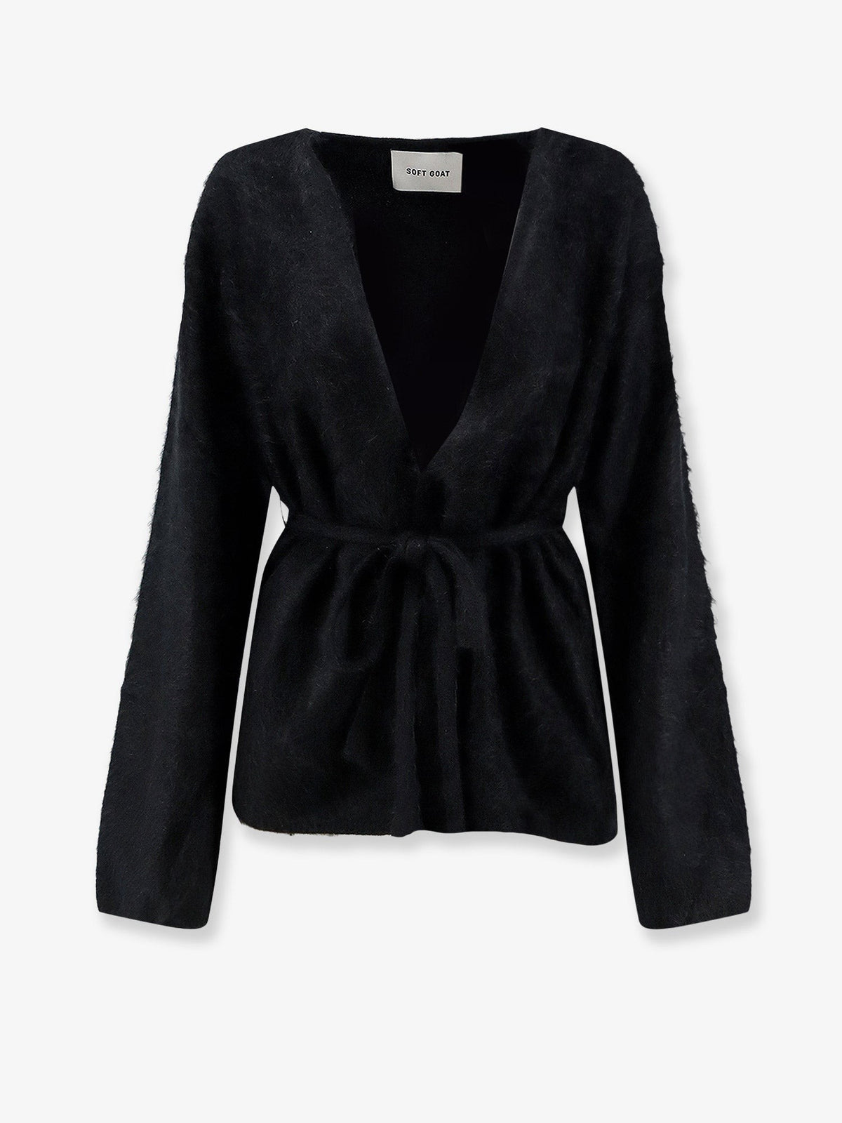 Soft Goat Women's Cashmere Cardigan Black