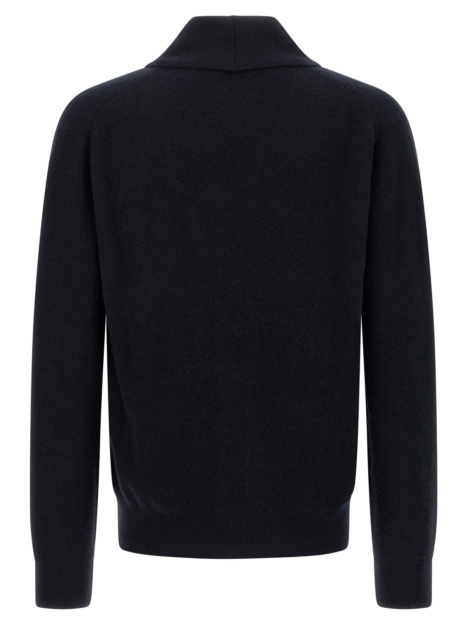 Brioni Cashmere Cardigan Blue