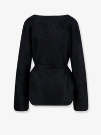 Soft Goat Women's Cashmere Cardigan Black