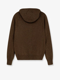 Loro Piana Women's Cashmere Cardigan Brown, view 2