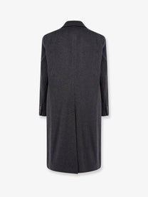 Hevò Men's Cashmere Coat Grey
