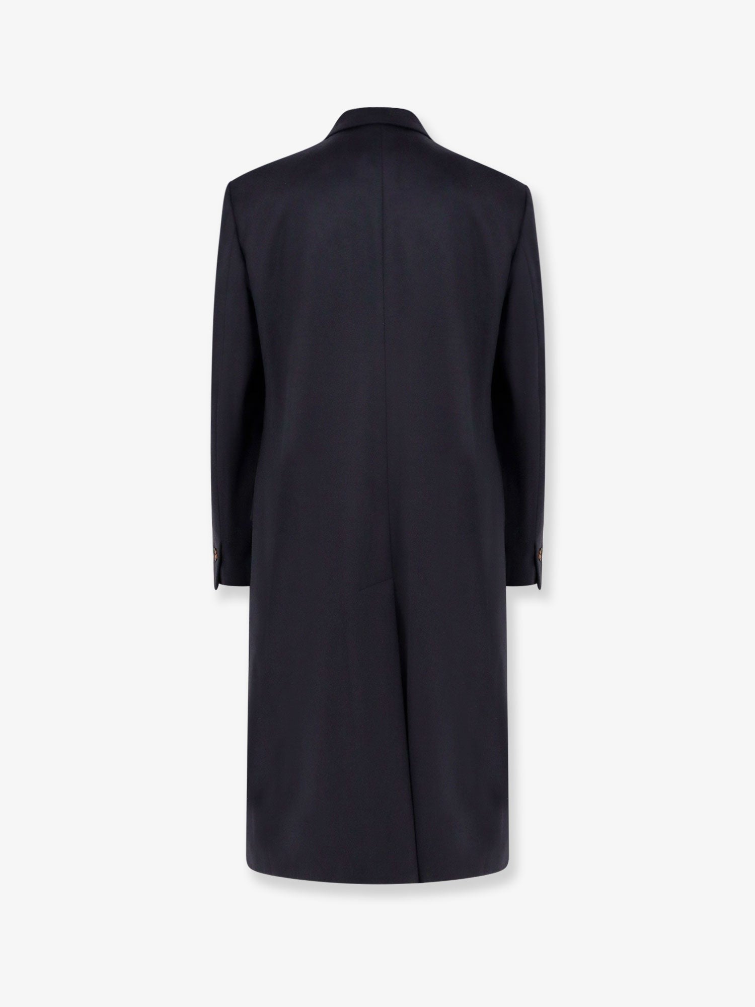 Hevò Men's Cashmere Coat Blue