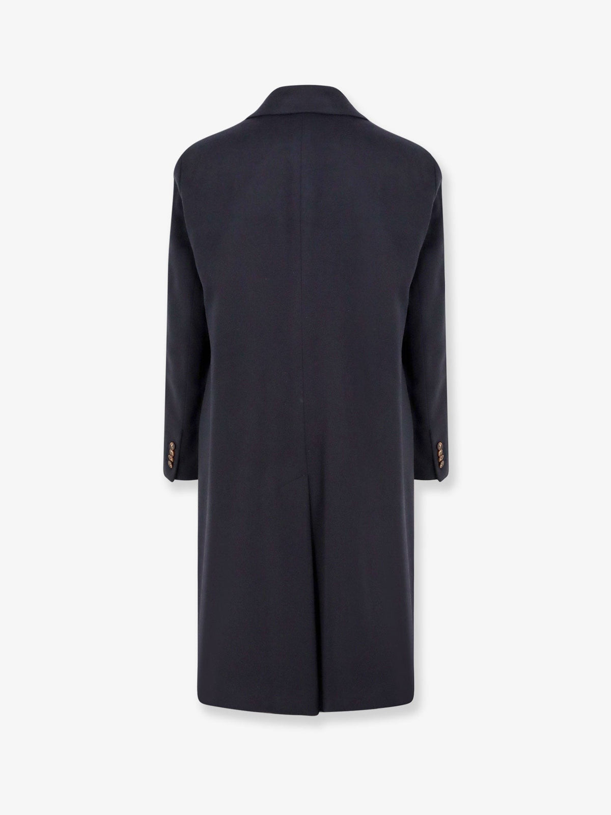 Hevò Men's Cashmere Coat Blue, view 5