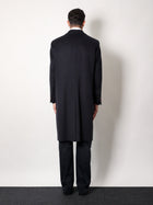 Hevò Men's Cashmere Coat Blue, view 3