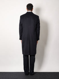 Hevò Men's Cashmere Coat Blue