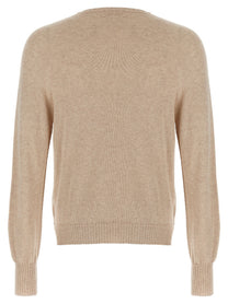 ma' ry' ya Cashmere Cotton Sweater Beige