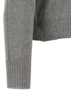 ma' ry' ya Cashmere Cotton Sweater Grey, view 4