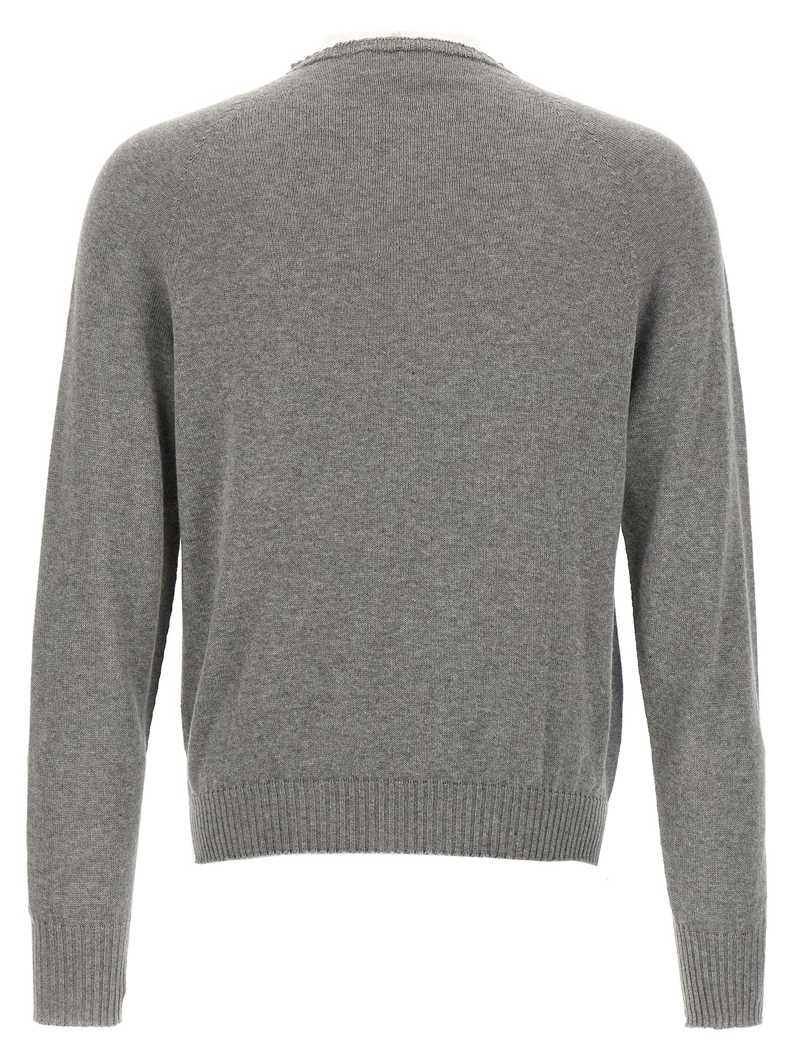 ma' ry' ya Cashmere Cotton Sweater Grey