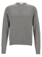 ma' ry' ya Cashmere Cotton Sweater Grey
