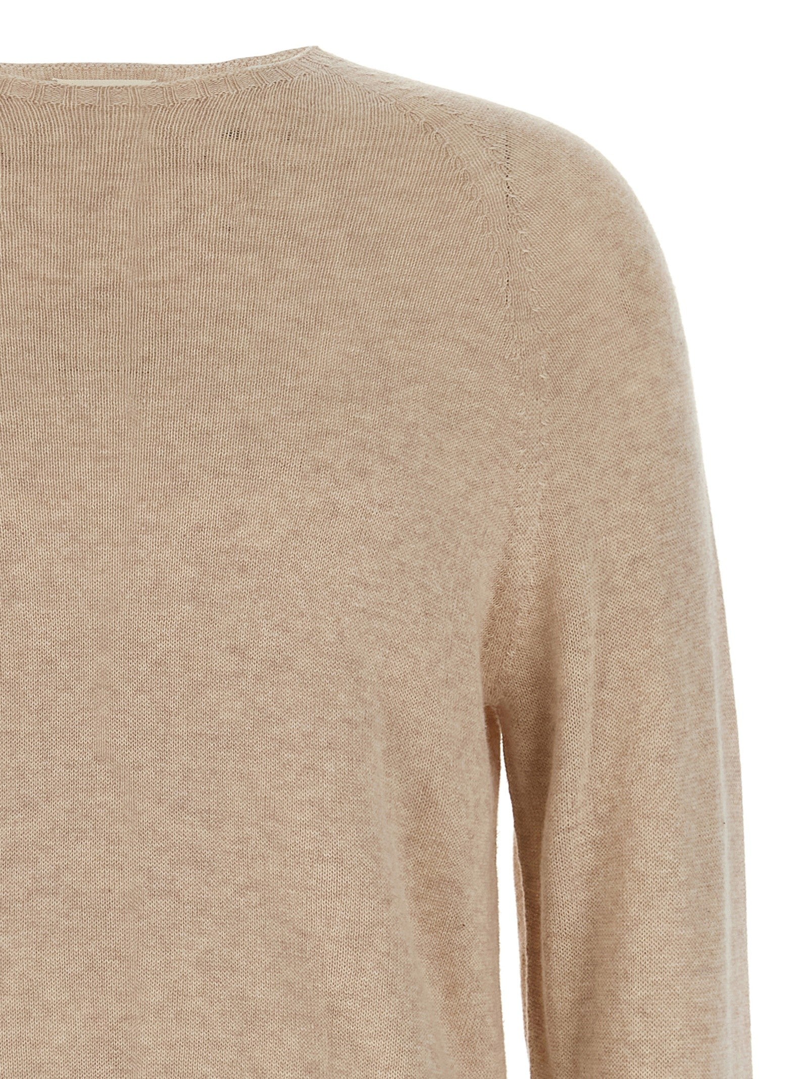 ma' ry' ya Cashmere Cotton Sweater Beige