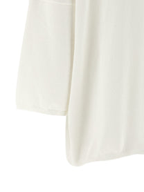 Be You Cashmere Cotton Sweater White