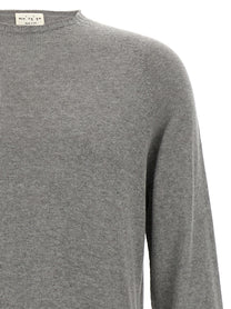 ma' ry' ya Cashmere Cotton Sweater Grey