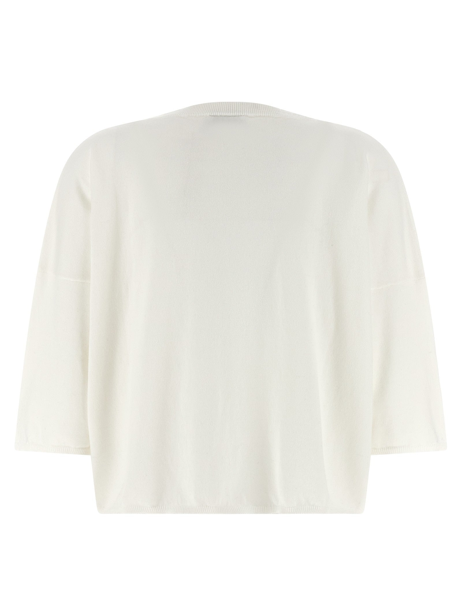Be You Cashmere Cotton Sweater White