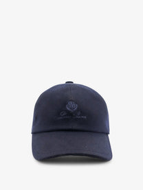 Loro Piana Men's Cashmere Hat Blue
