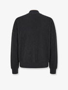 Brunello Cucinelli Women's Cashmere Interlock Bomber Jacket Grey