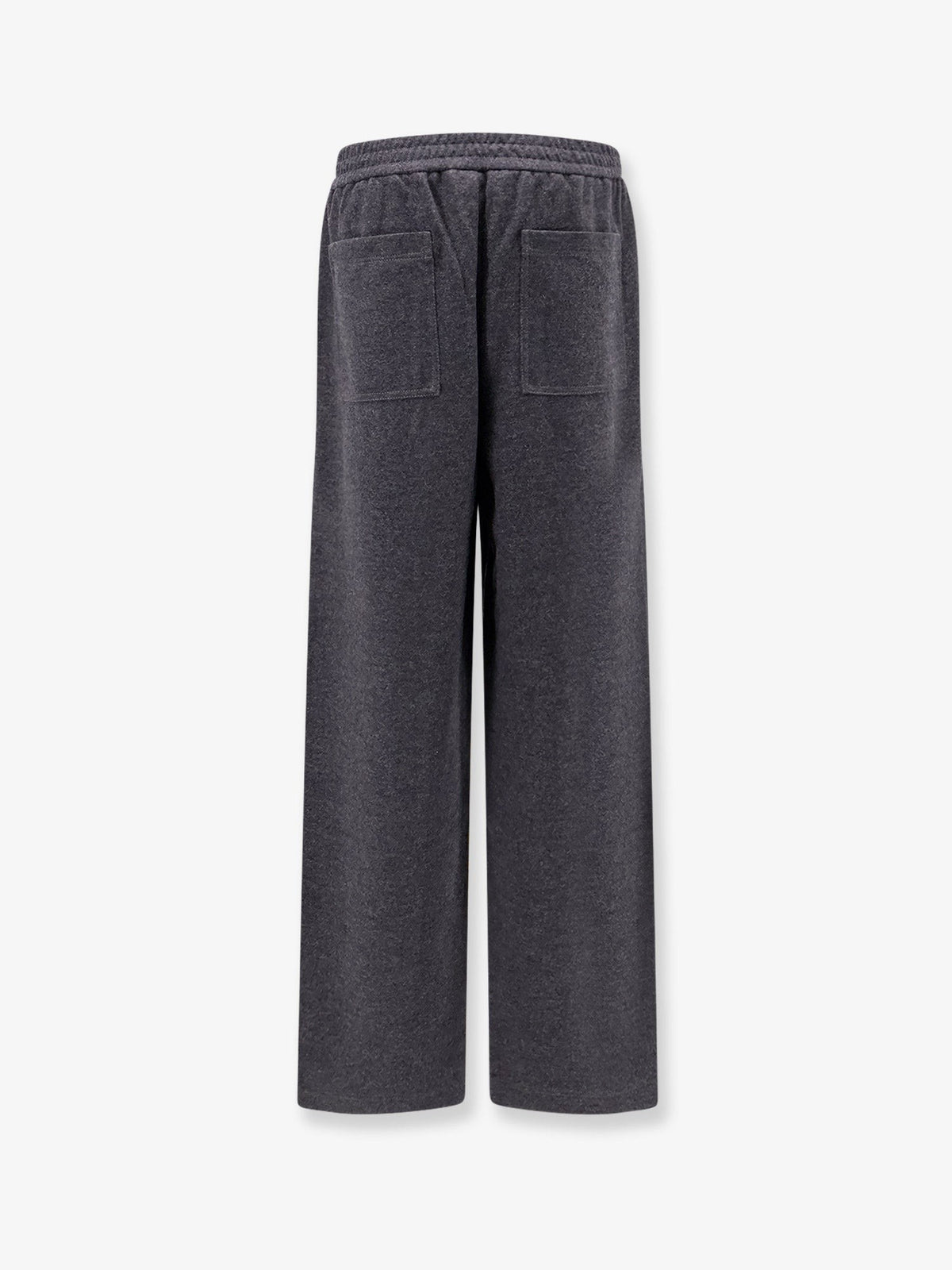 Brunello Cucinelli Women's Cashmere Interlock Track Pants Grey