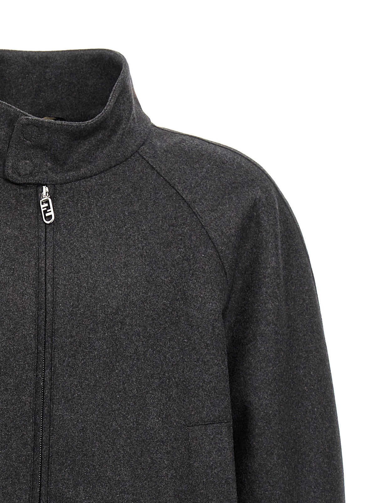 Fendi Cashmere Jacket Grey, view 3