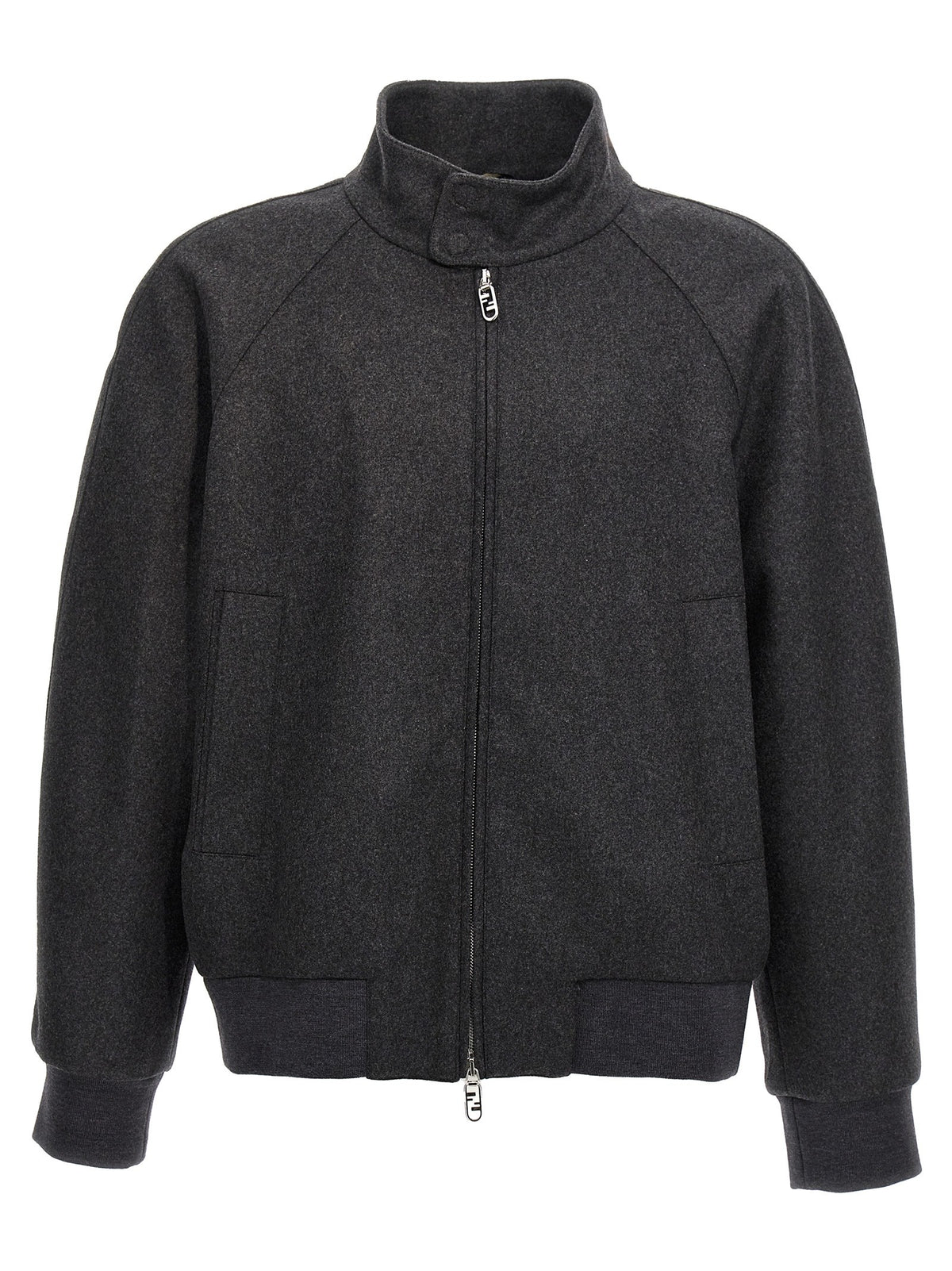 Fendi Cashmere Jacket Grey