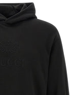 Gucci Cashmere Jersey Hoodie Black, view 3