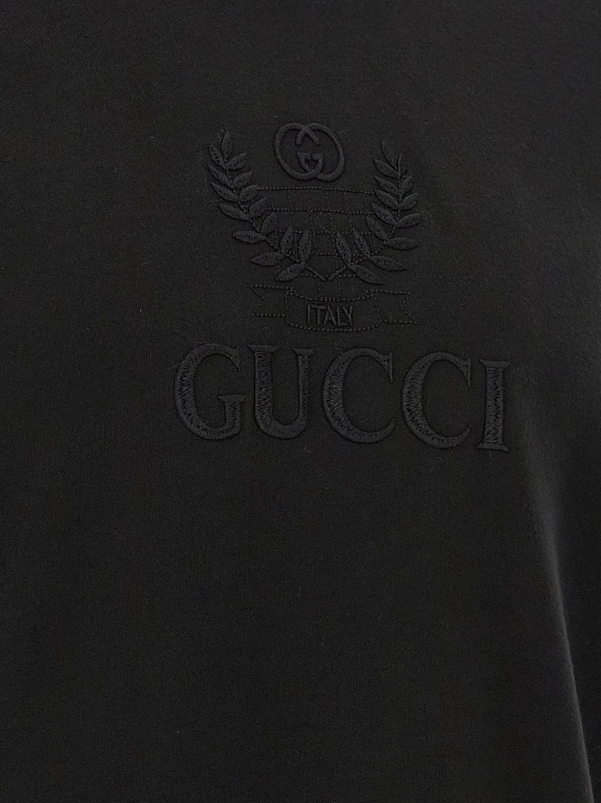 Gucci Cashmere Jersey Hoodie Black, view 4