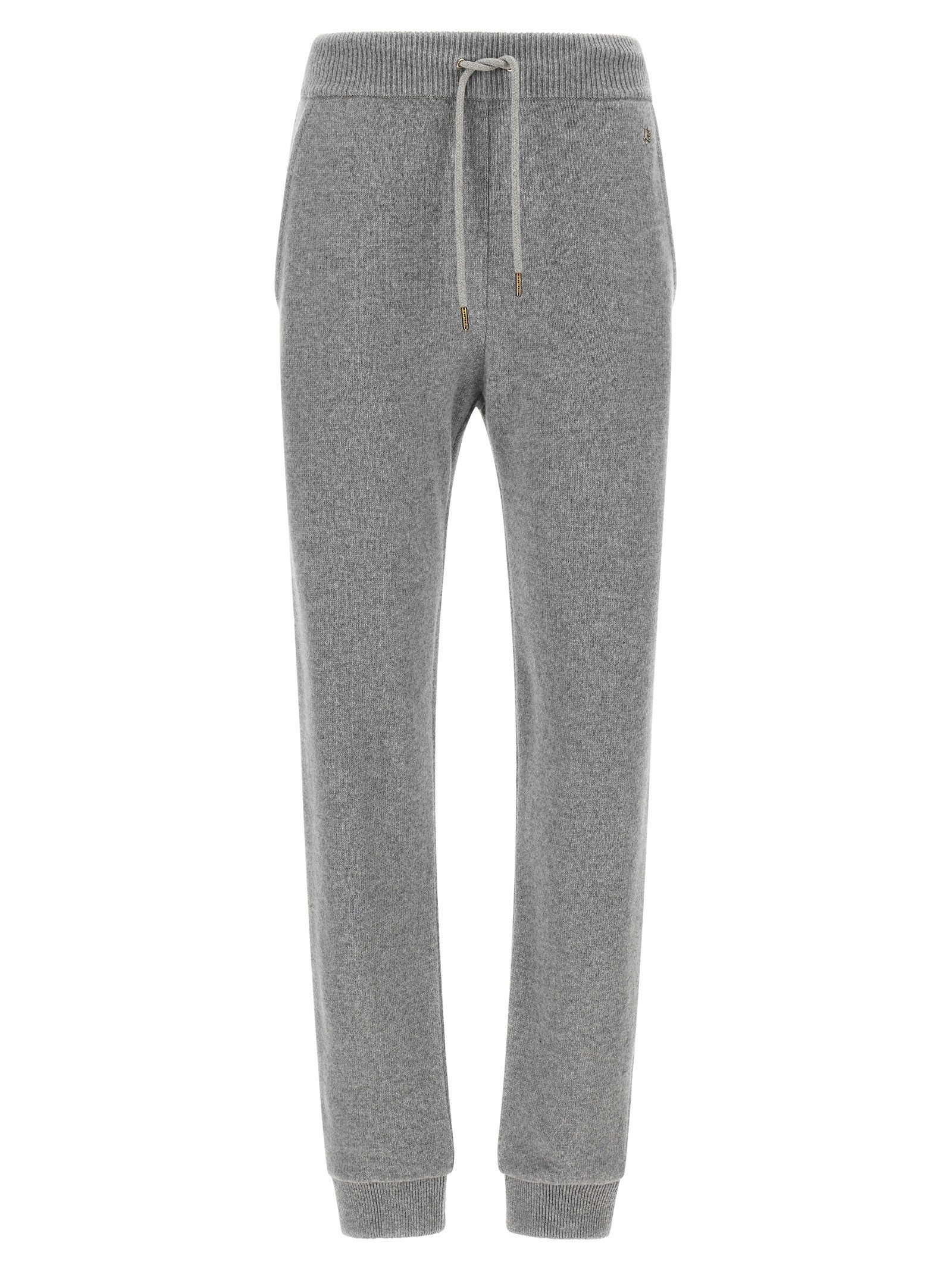 Balmain Cashmere Joggers Grey