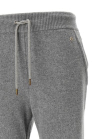Balmain Cashmere Joggers Grey