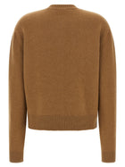 Rohe Cashmere Mixed Crew Neck Cardigan Brown, view 2