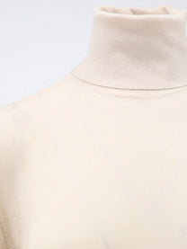 Loro Piana Women's Cashmere Piuma Turtleneck TAPIOCA