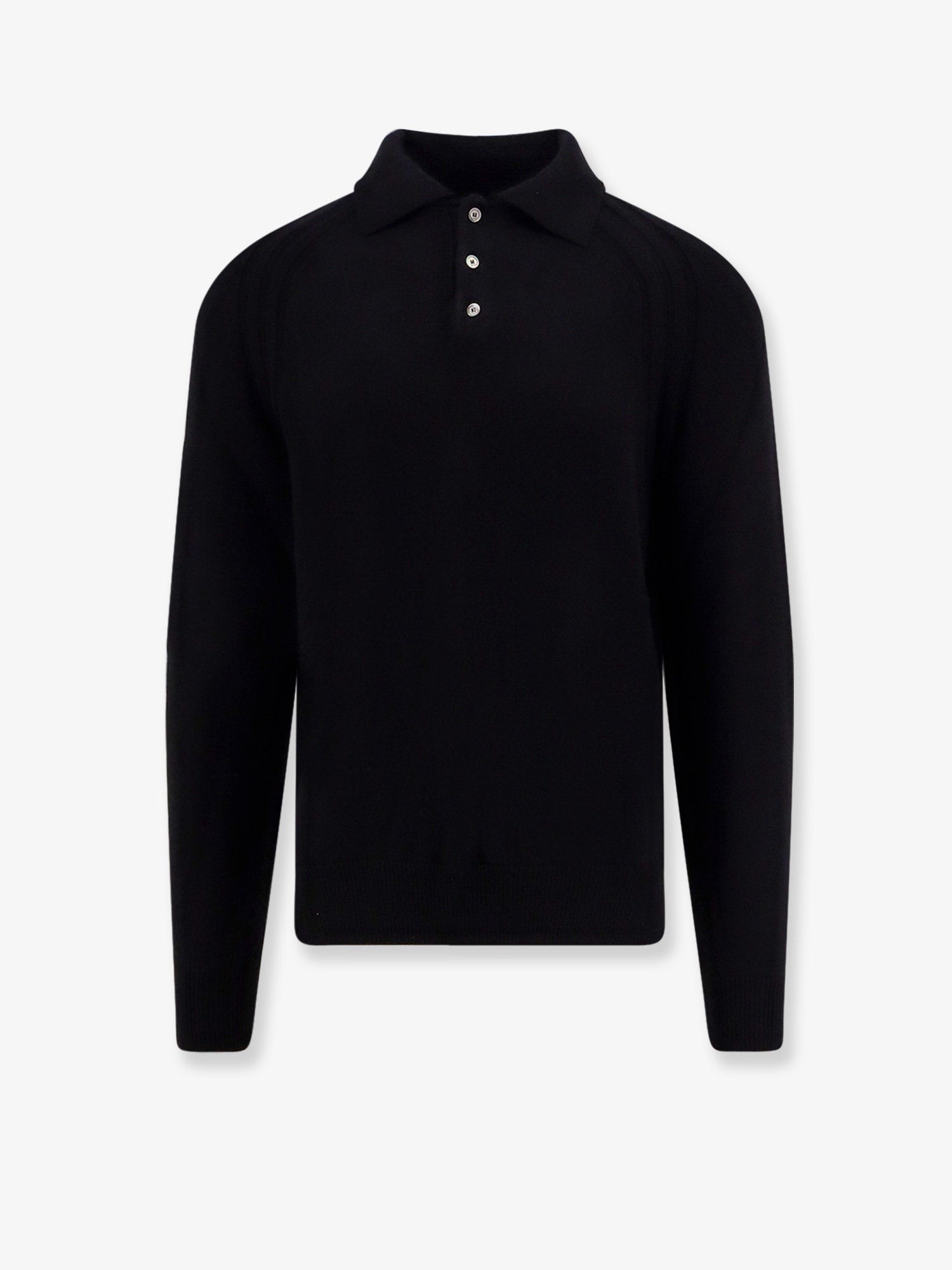 Dior Men's Cashmere Polo Shirt Black Dior