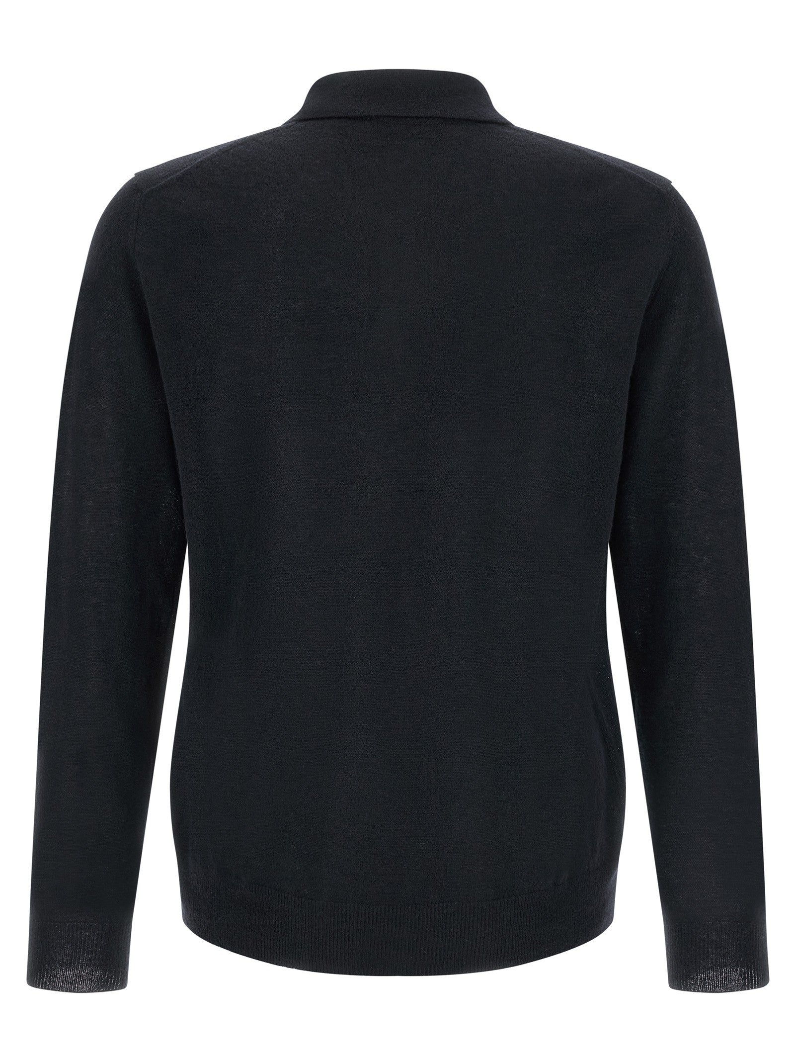 Zanone Cashmere Polo Shirt Blue