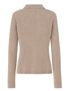 Max Mara Women's Cashmere Polo Shirt Beige